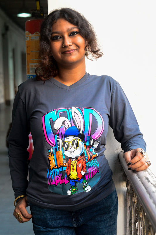 Hip Hopper Bunny - Unisex Pullover