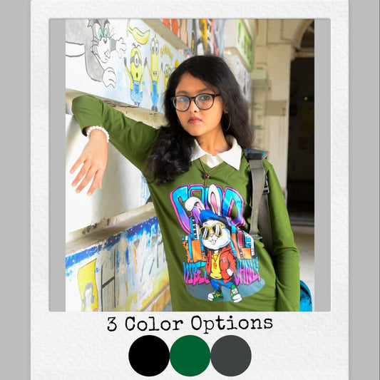 Hip Hopper Bunny - Unisex Pullover